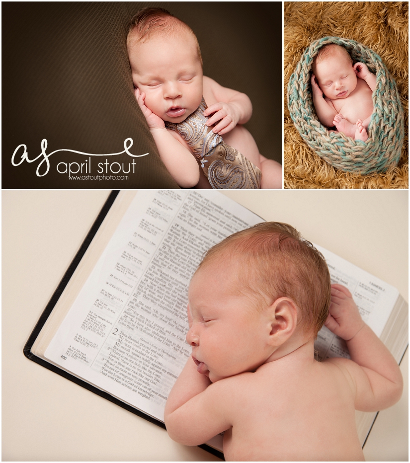 newborn baby bible tie